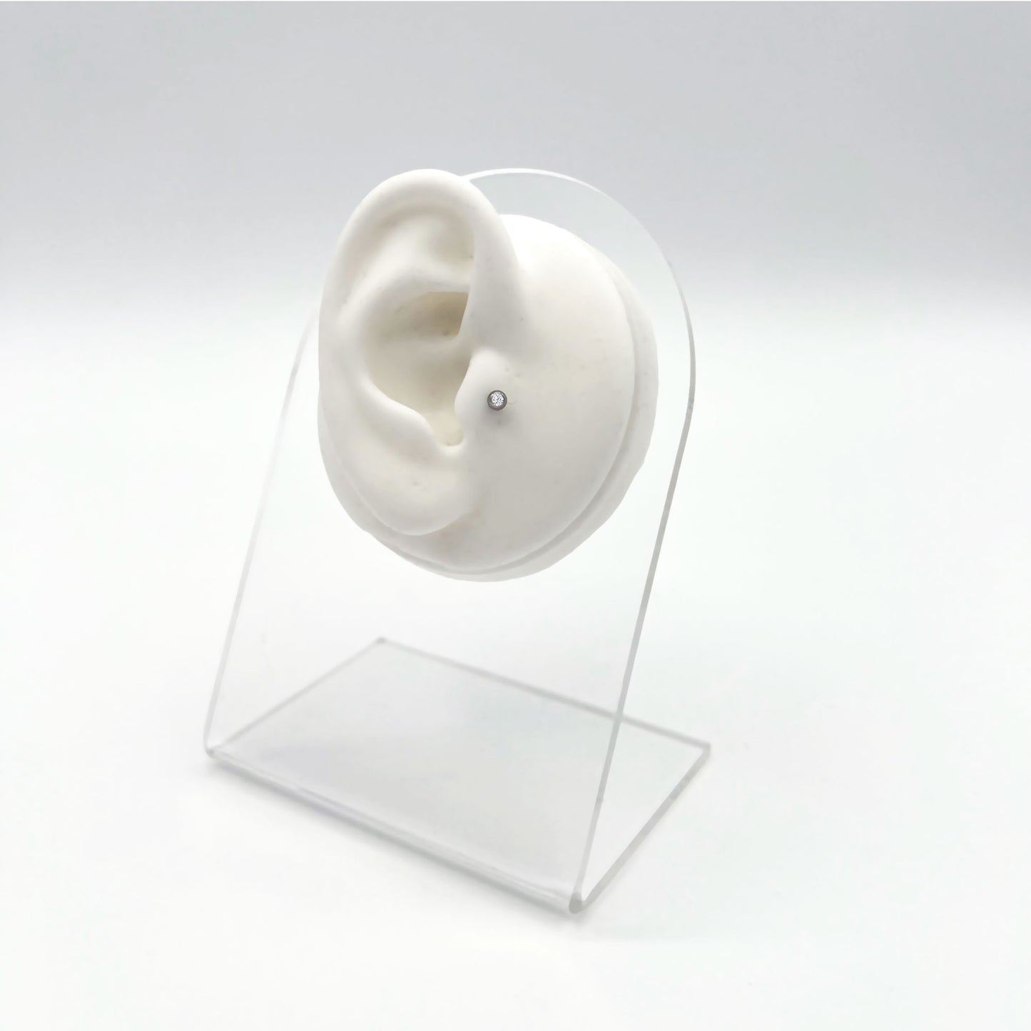 Labret Con Sfera Cristallo