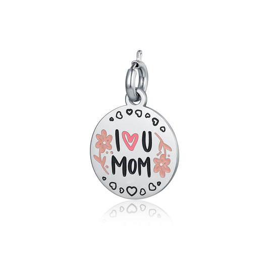 CIONDOLO “I LOVE YOU MOM”