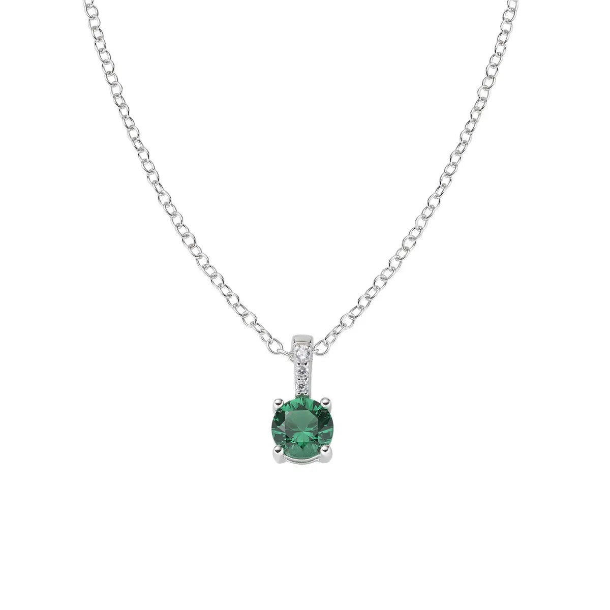 Collana Punto Luce Verde