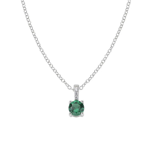 Collana Punto Luce Verde