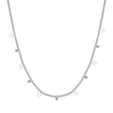 COLLANA TENNIS E STELLE
