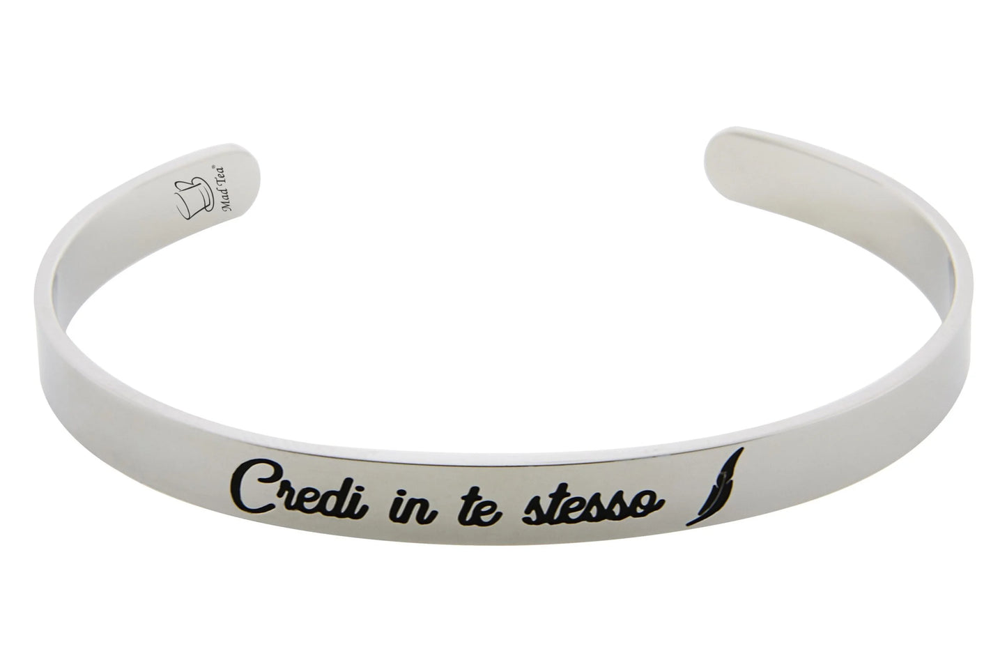 Bracciale rigido “Credi in te stesso”