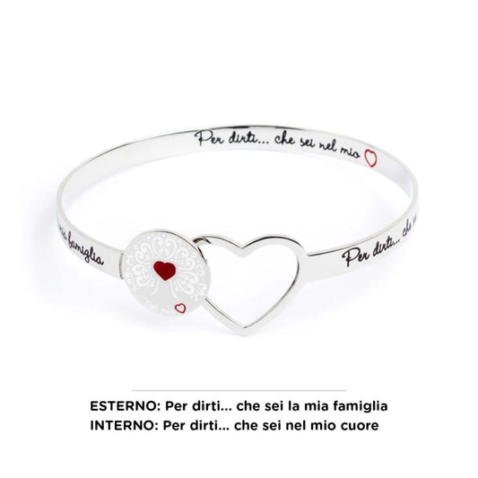 Bracciale rigido albero della vita