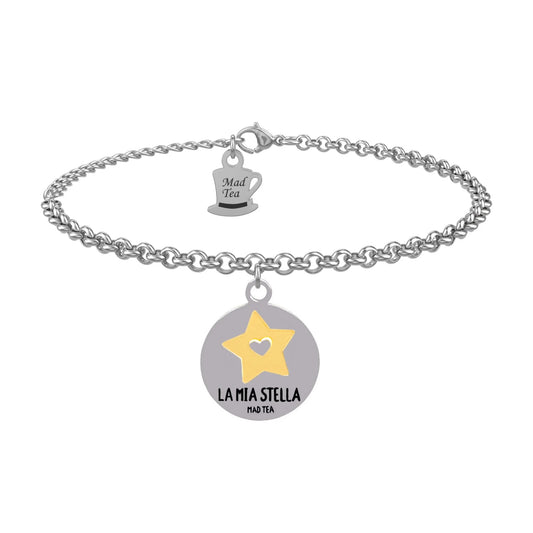 Bracciale monetina “La mia stella fortunata”