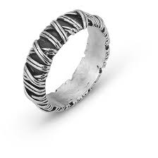 ANELLO UOMO IN ARGENTO BRUNITO