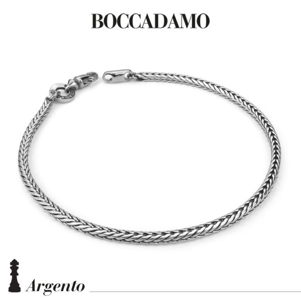 Bracciale maglia coda di volpe media