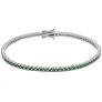 BRACCIALE TENNIS IN ARGENTO