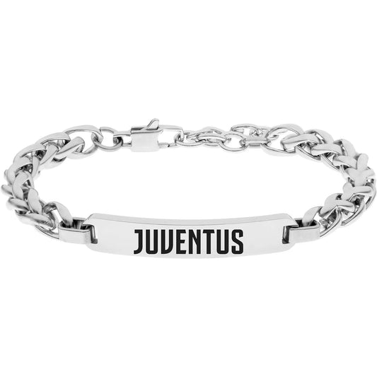 BRACCIALE JUVE ACCIAIO UOMO