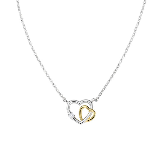 Collana Due Cuori