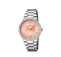 OROLOGIO DONNA CON PIETRE E SFONDO ROSA