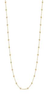 COLLANA DONNA IN ACCIAIO IP GOLD CON SFERE