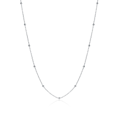 COLLANA SFERE 3MM DISTANTI 3CM