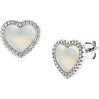 Orecchini Cuore con Madreperla Piccoli
