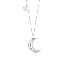COLLANA CON MEZZA LUNA