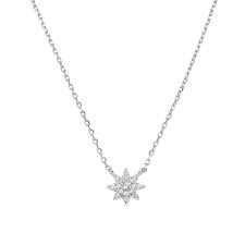 Collana Stella Piccola Pavé