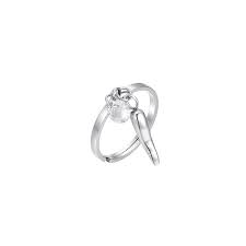 ANELLO CON CORNO PENDENTE