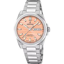 OROLOGIO ACCIAIO QUADRANTE MARRONE