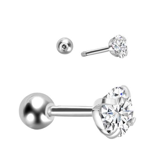 Tragus Con Cristallo Settato