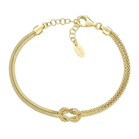 BRACCIALE NODO DORATO