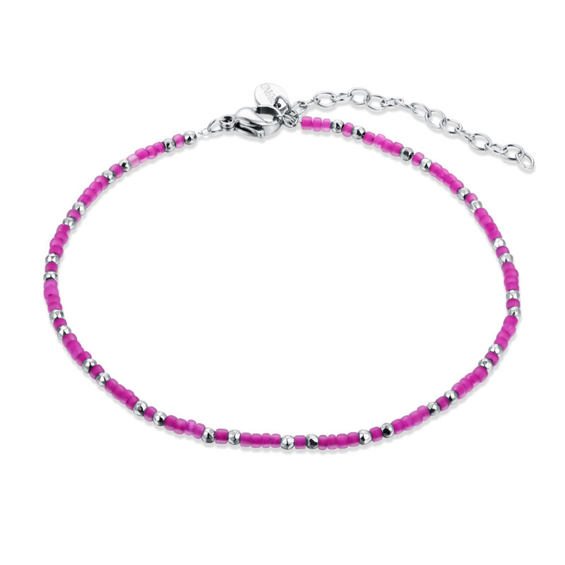 CAVIGLIERA PERLINE FUXIA
