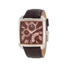 OROLOGIO UOMO PELLE QUADRATO