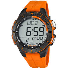 OROLOGIO UOMO CAUCCIU ARANCIONE