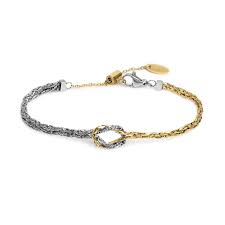 BRACCIALE NODO BICOLORE