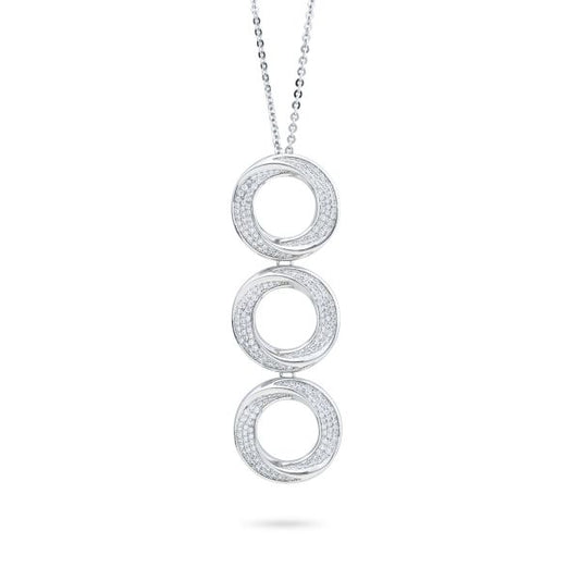 Collana con moduli circolari in fila