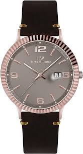 OROLOGIO UOMO HARRY WILLIAMS PELLE