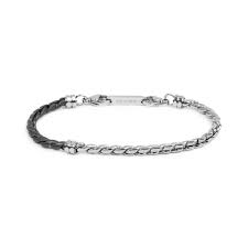 Bracciale catena serpentina BIANCO
