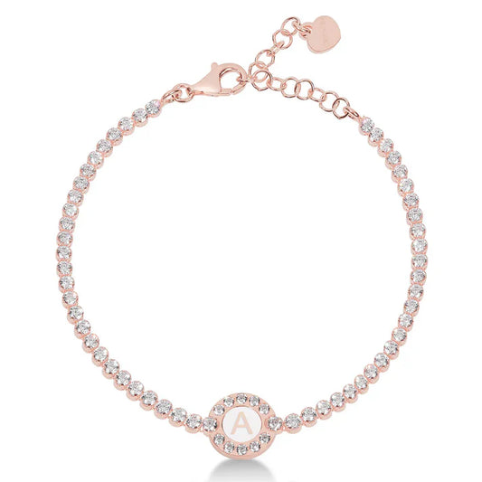 TENNIS ARGENTO CON LETTERA