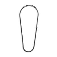 Collana catena serpentina NERA