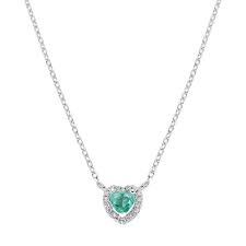 Collana Dolce Cuore Verde Acqua