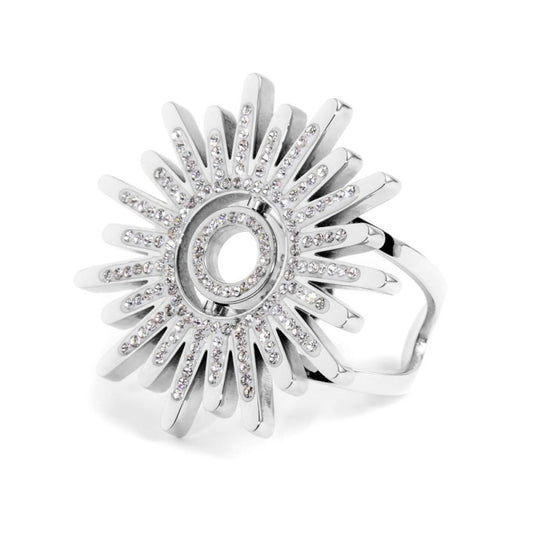 Anello sole (base bianca)