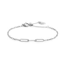 BRACCIALE CATENA LIP CABLE  E CENTRALE A CATENA BASE BIANCA
