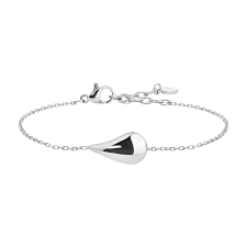 BRACCIALE DONNA IN ACCIAIO CON GOCCIA