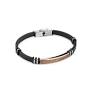 BRACCIALE UOMO BICOLORE