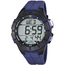OROLOGIO UOMO CAUCCIU BLU