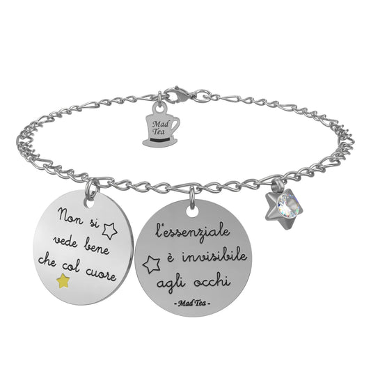 Bracciale “L’essenziale è invisibile agli occhi”