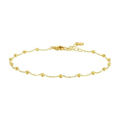 CAVIGLIERA BASE GIALLA CON SFERE