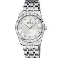 OROLOGIO DONNA CON PIETRA E SFONDO BIANCO