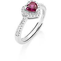 Anello Dolce Cuore Rubino Regolabile