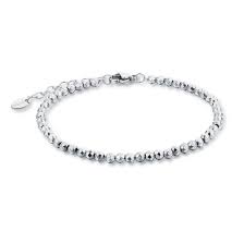 BRACCIALE BASE PALLINE SFACCETTATE