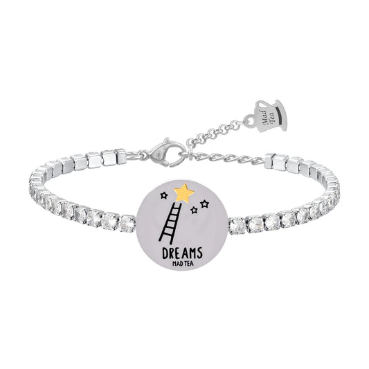 Bracciale tennis monetina “Dreams”