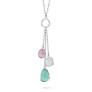 COLLANA CON PIETRE A GRAPPOLO
