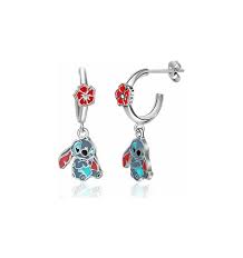 ORECCHINI CERCHIO DISNEY STITCH