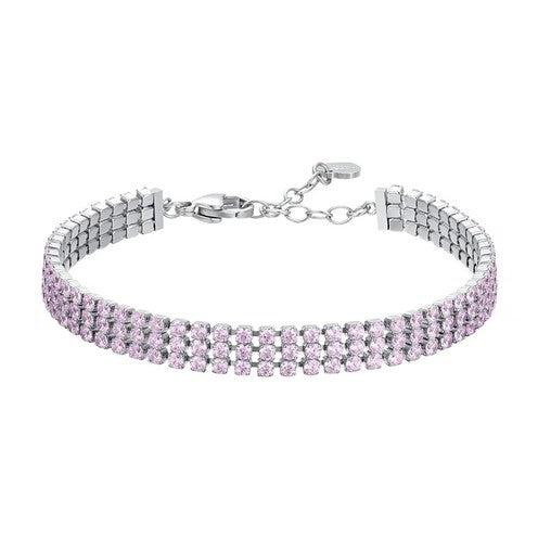 BRACCIALE TRE FILI SW ROSA