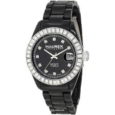 OROLOGIO DONNA HAUREX NERO "METALLO"