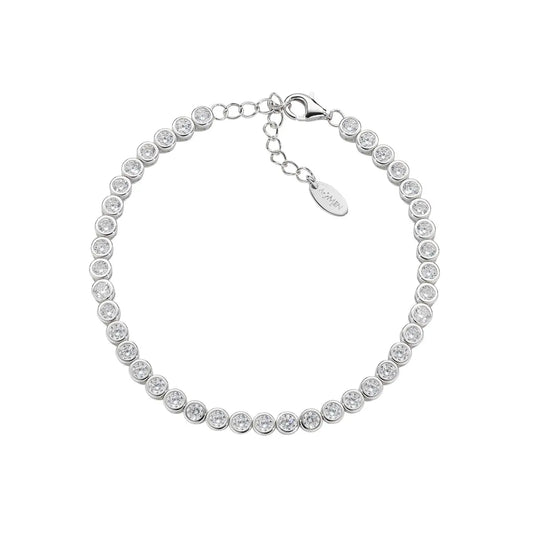 Bracciale Tennis Diamonds con Zirconi Tondi