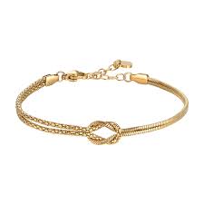 BRACCIALE NODO-LEGAMI GOLD SENZA STRASS